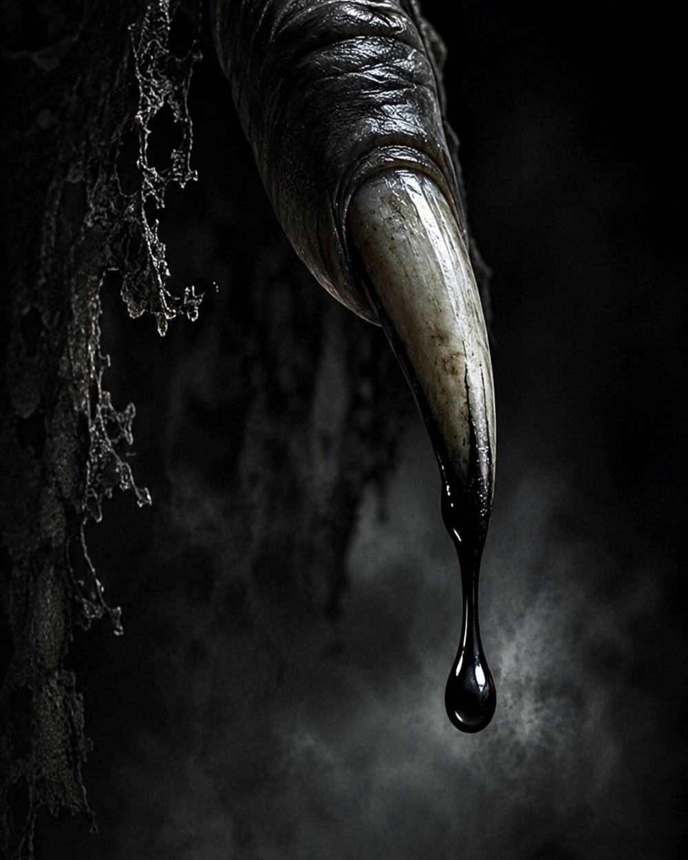 The black liquid